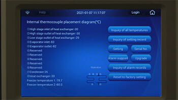 Blizzard VFT Ultralow Freezer Updating Freezer Software via USB