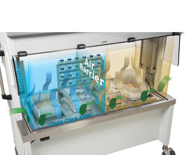 AllerGard NU-620 Innovive Mouse Transfer Station | NuAire