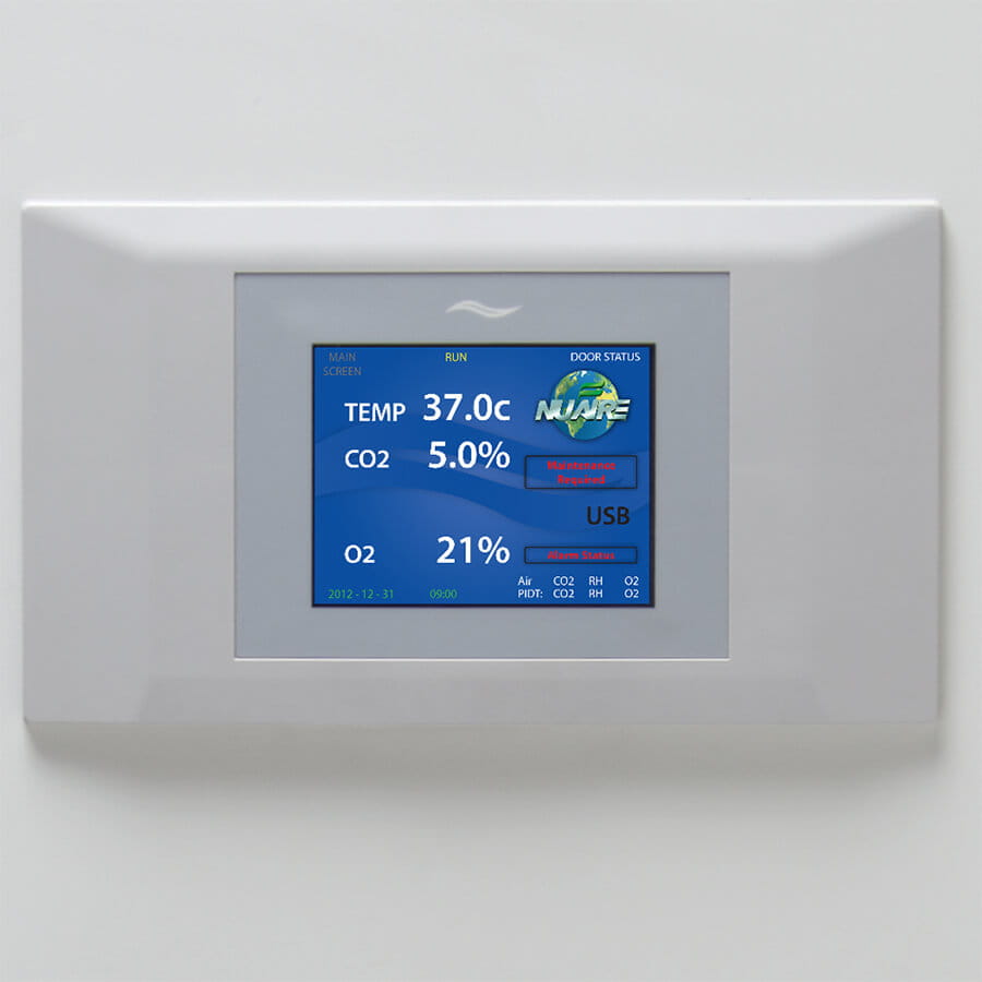 Touchscreen Control System on a NU-5831 Hypoxic CO2 Incubator 