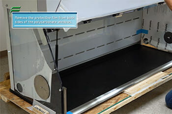 LabGard NU-813 Containment Ventilated Enclosure Arrival and Unpacking Video