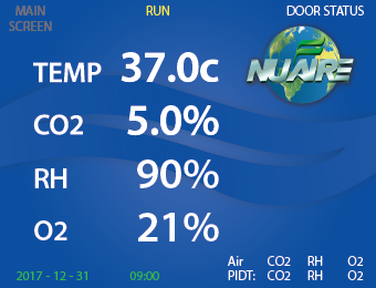 CO2 Incubator NuTouch Control System