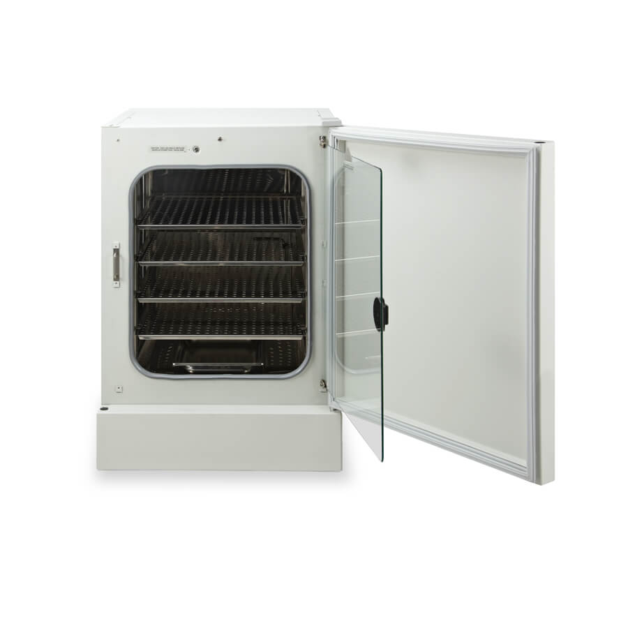 NU-8600 water jacket co2 incubator features four standard interior shelves.