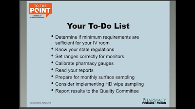 Role of Environmental Monitoring in the Cleanroom Webinar