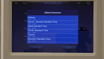 Blizzard VFT Ultralow Freezer Setting the Date and Time