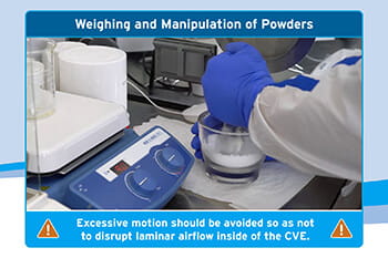 Working Safely in Your Containment Ventilated Enclosure