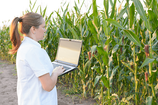 Agriculture research laboratory equipment. 