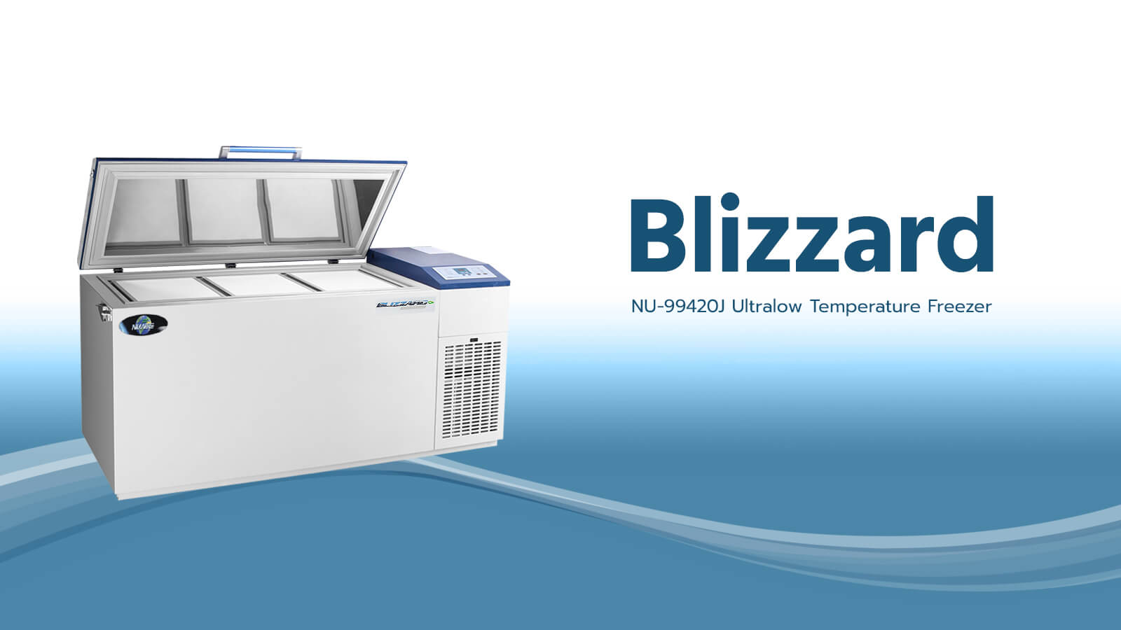 Blizzard NU-99420J Ultra Low Chest Freezer | NuAire