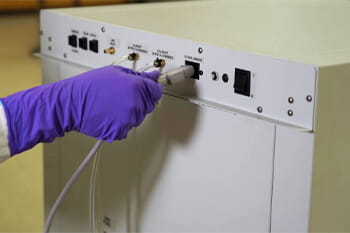 CO2 Incubator Connecting to a Power Supply