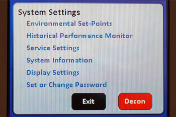 CO2 Incubator NuTouch Control System