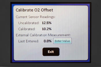 CO2 Incubator O2 Sensor Calibration