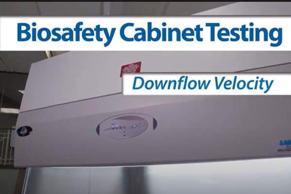 Downflow Velocity Test NSF/ANSI 49