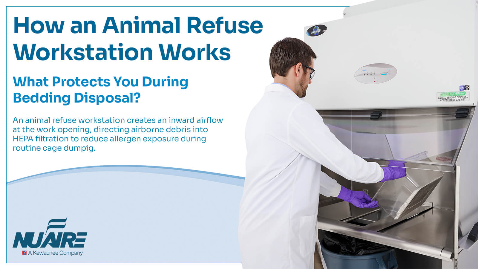 How an Animal Refuse Workstation Works | Cage Dump Station Explained