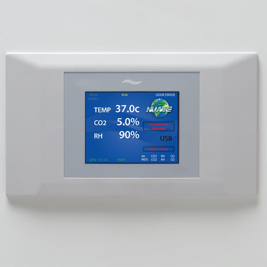 NU-5820 CO2 Incubator Touch Screen Controls with Humidity Control