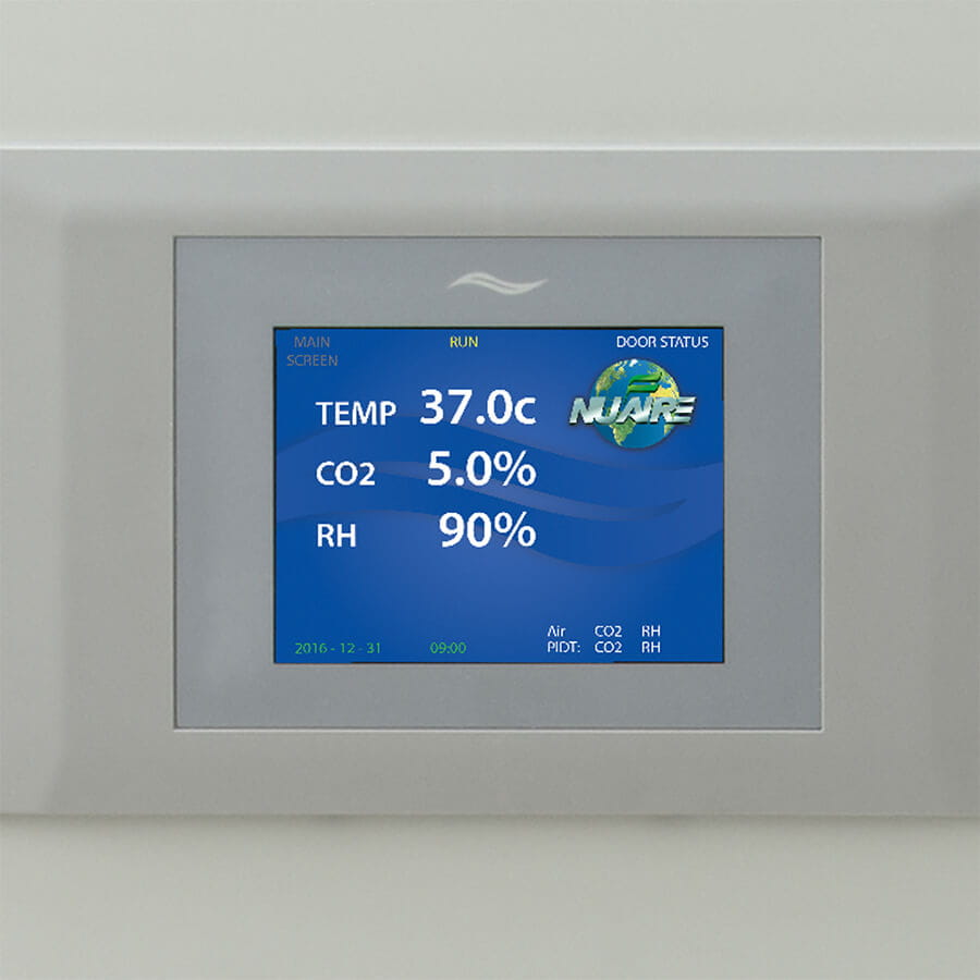 Water Jacket CO2 Incubator NU-8625 Touchscreen Controls with Humidity Monitor