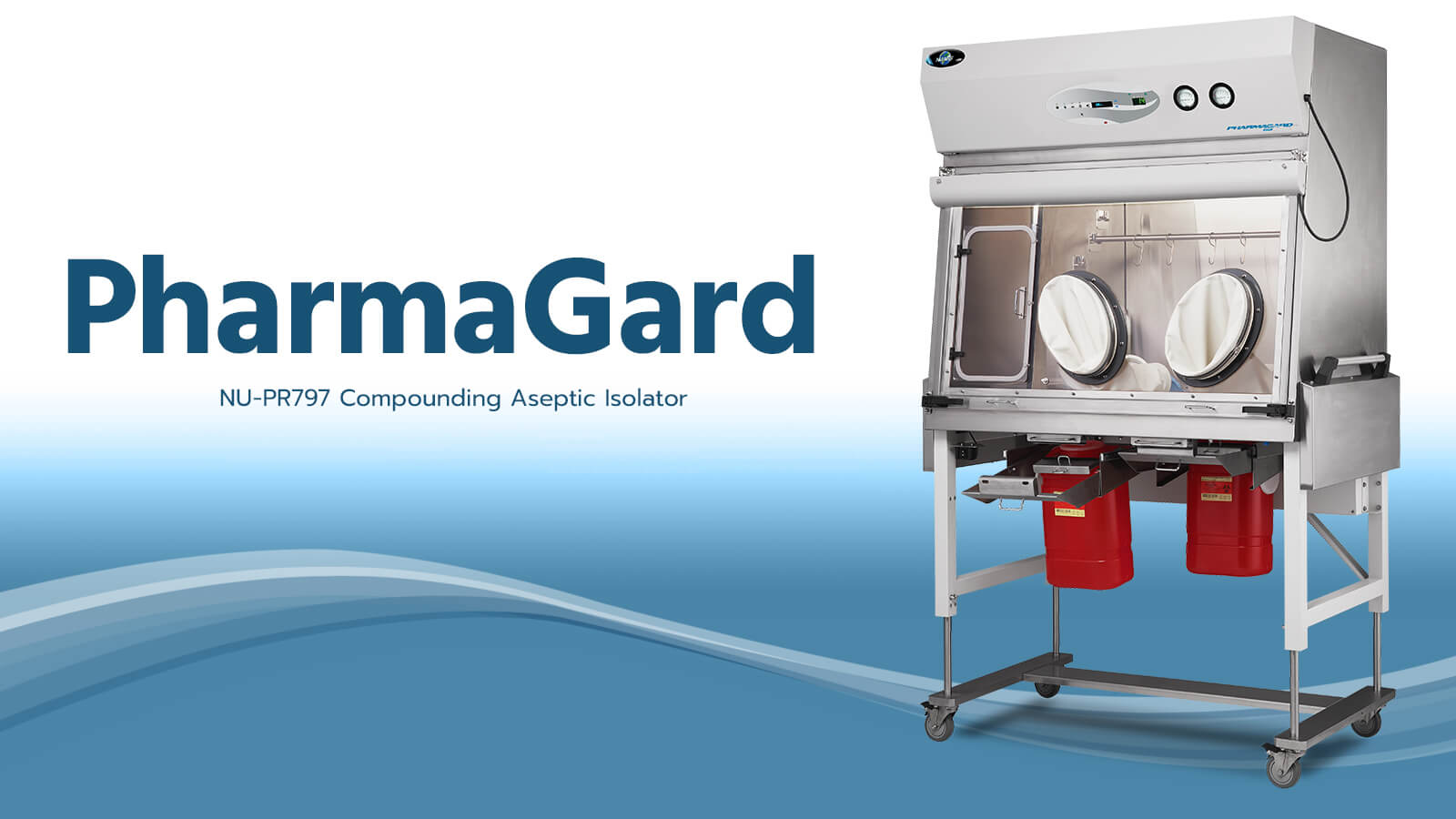 PharmaGard NU-PR797 Compounding Aseptic Isolator | NuAire