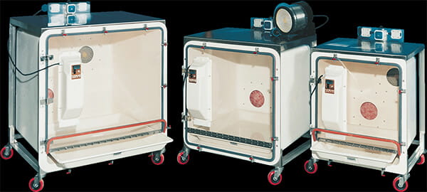 Portable isolator systems are ideal for both acute and chronic holding of animals.