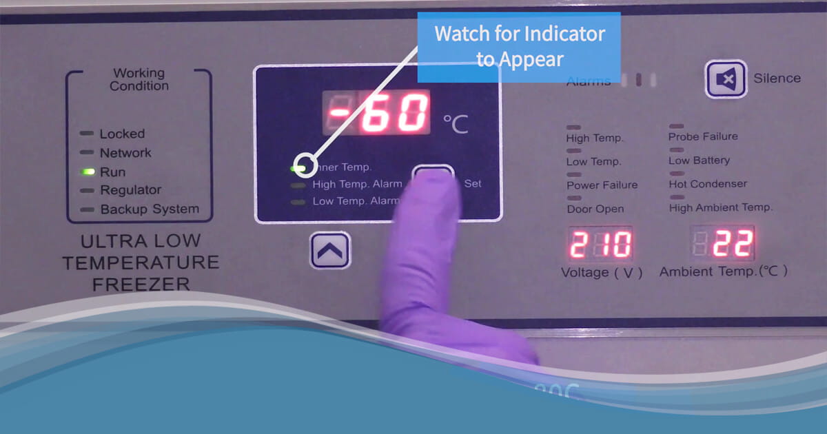 Blizzard Freezer Temperature Set Point Guide NuAire