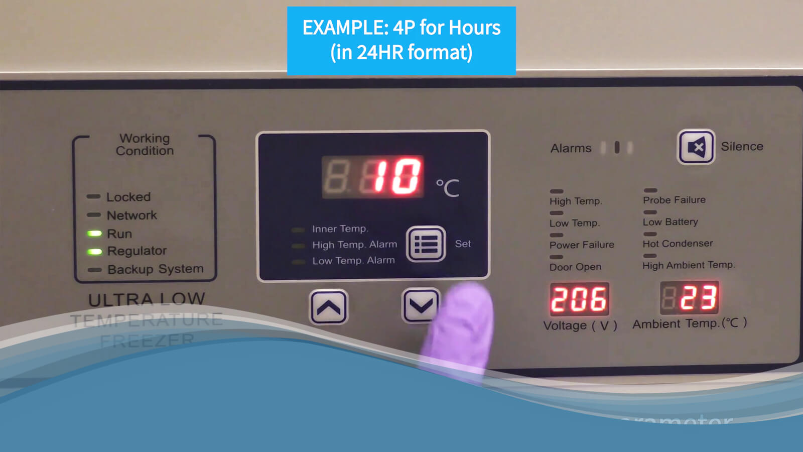 NU-99100J Ultralow Freezer High Temp Alarm