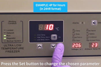 Set Date & Time Parameters for Data Logging on Your Blizzard Ultralow Freezer