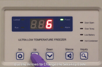 Set and Update Your Blizzard NU-99100J Freezer's Security Code with Ease