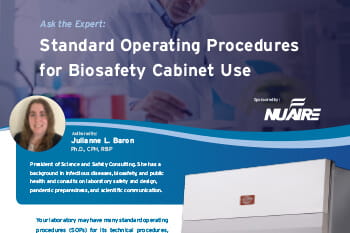 Standard Operating Procedures for Biosafety Cabinet Use