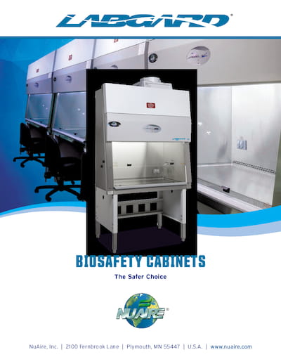 NuAire Biosafety Cabinet Brochure Catalog
