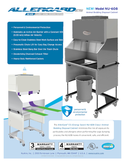 AllerGard NU-608 Product Flyer