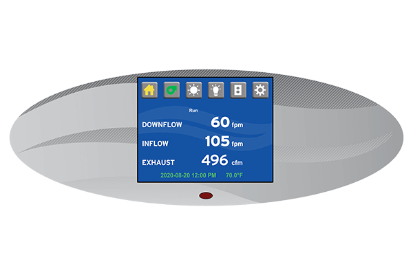 TouchLink Electronic Control System for Class II, Type B2 Biosafety Cabinets