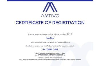 ISO Certificate 13485:2016